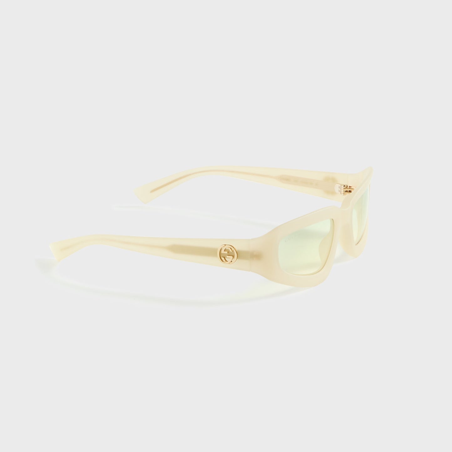 Men Kith Gucci Rectangle Frames - Yellow