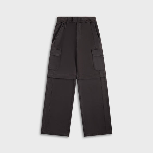 Men Kith Daily Paper Garment Wash Pants - Black
