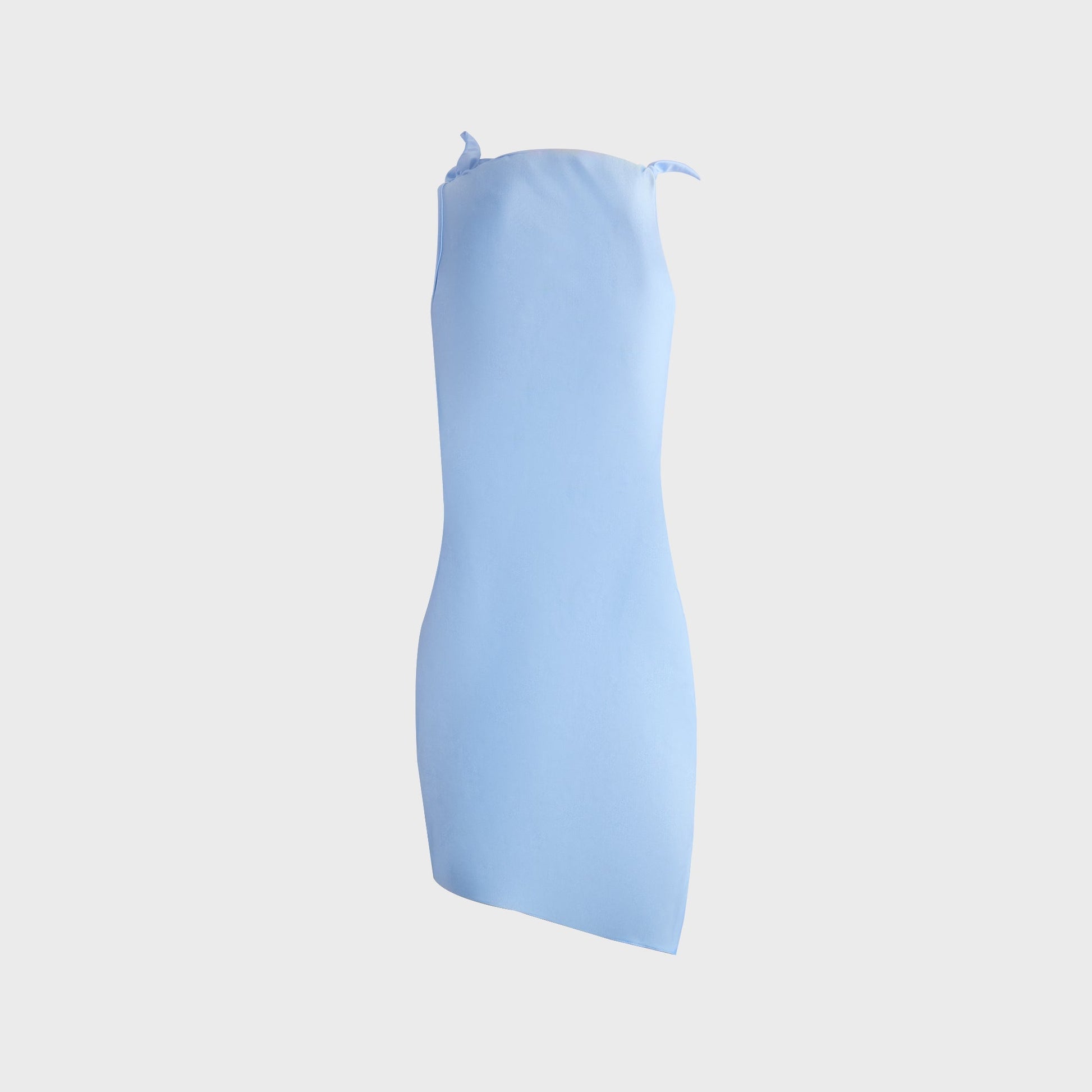 Women Kith Coperni Asymmetric Flower Mini Dress - Blue