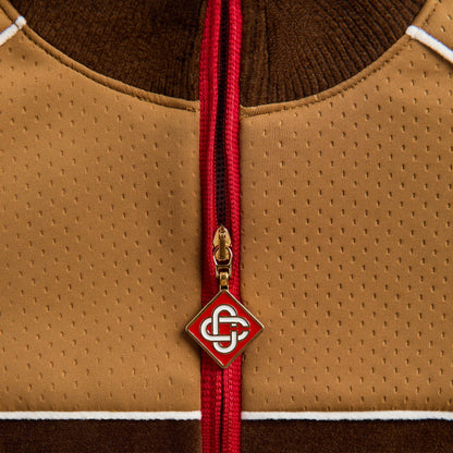 Women Kith Casablanca Chenille Panelled Track Jacket - Beige