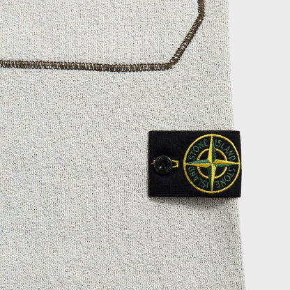 Men Kith Stone Island Double Face Bi-Color Cotton Nylon Shorts - Ivory