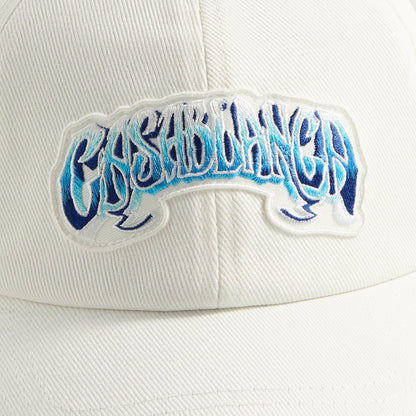 Men Kith Casablanca Blue Gradient Fade Logo Patch Cap - White