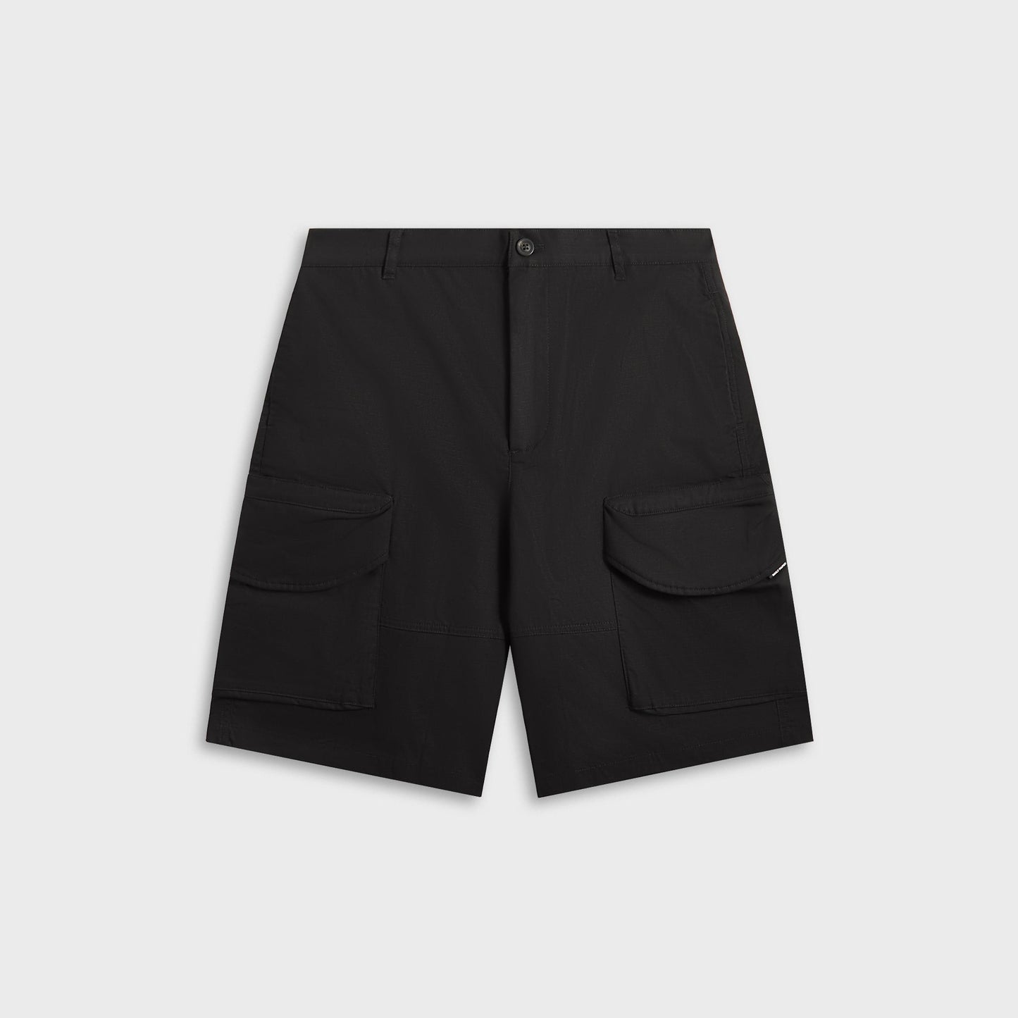 Men Kith Daily Paper Cotton Cargo Shorts - Oyster Black