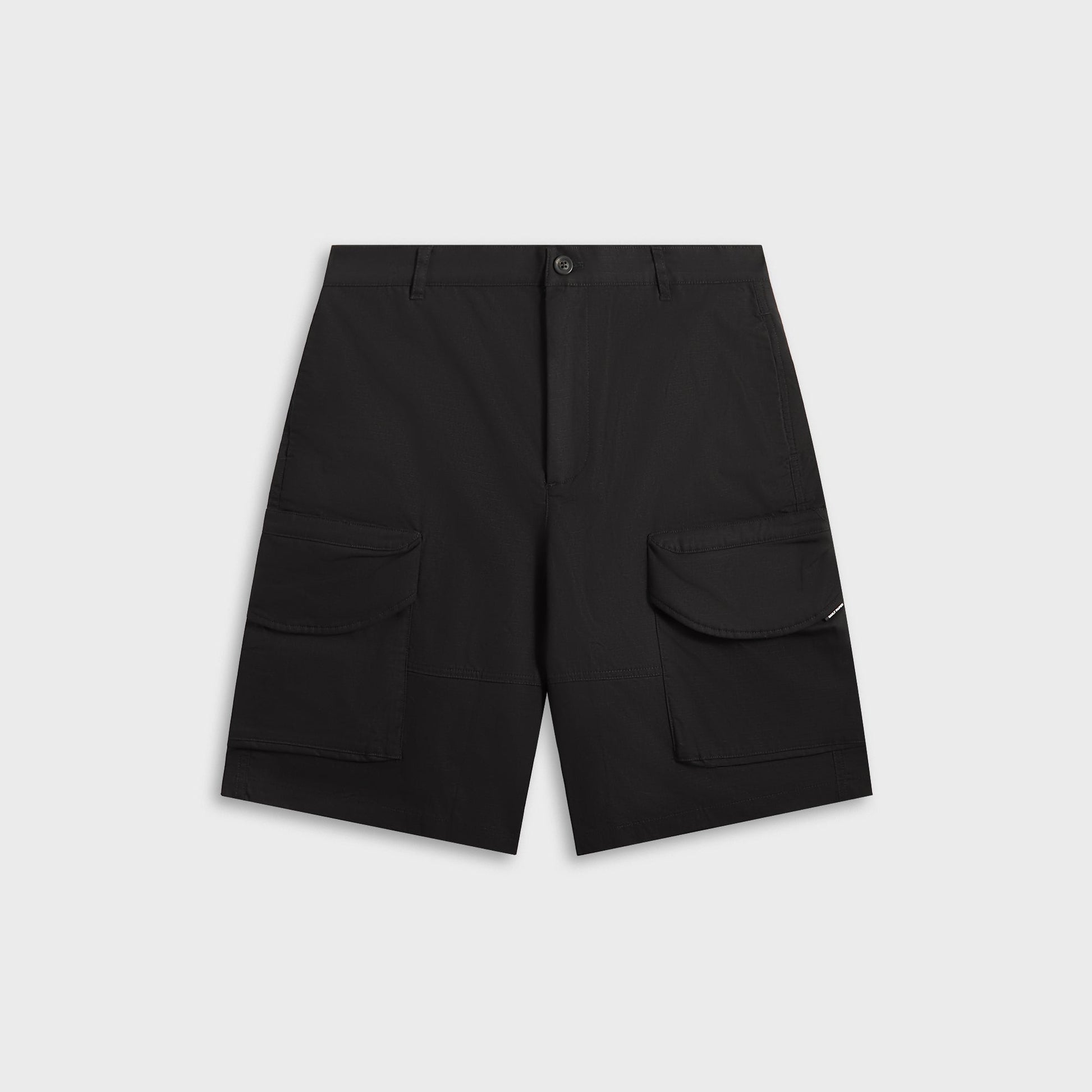 Men Kith Daily Paper Cotton Cargo Shorts - Oyster Black