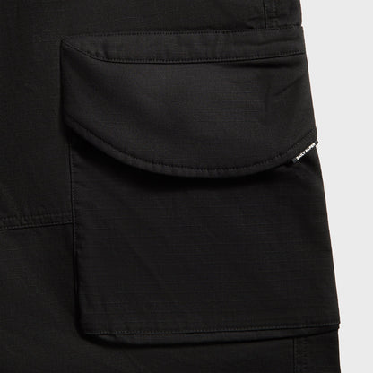 Men Kith Daily Paper Cotton Cargo Shorts - Oyster Black