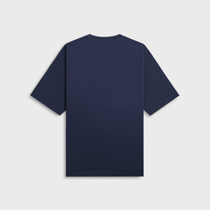 Men Kith Daily Paper Dotted Logo Tee - Martime Blue