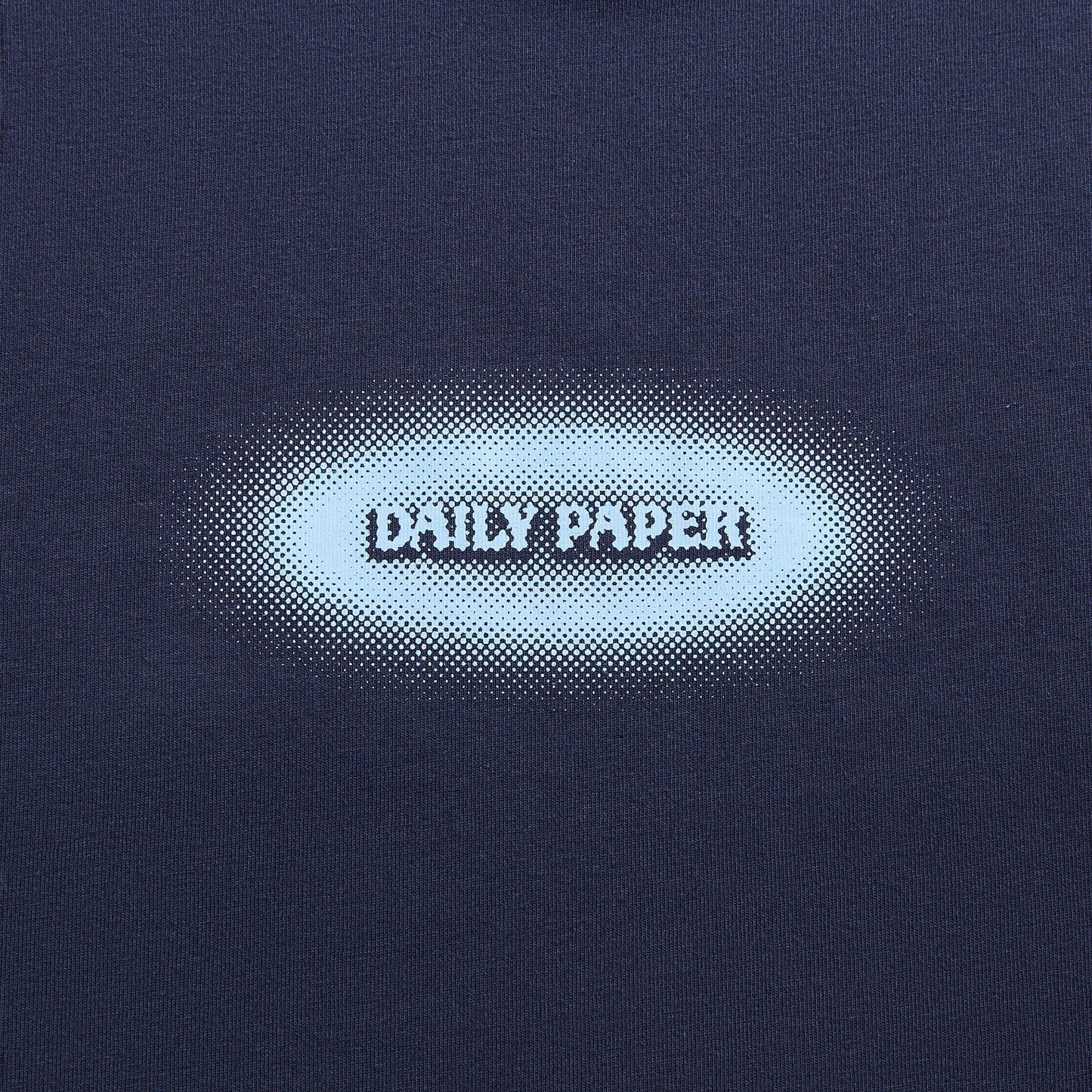 Men Kith Daily Paper Dotted Logo Tee - Martime Blue