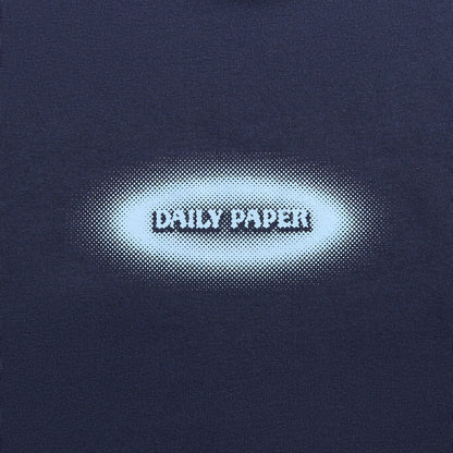 Men Kith Daily Paper Dotted Logo Tee - Martime Blue