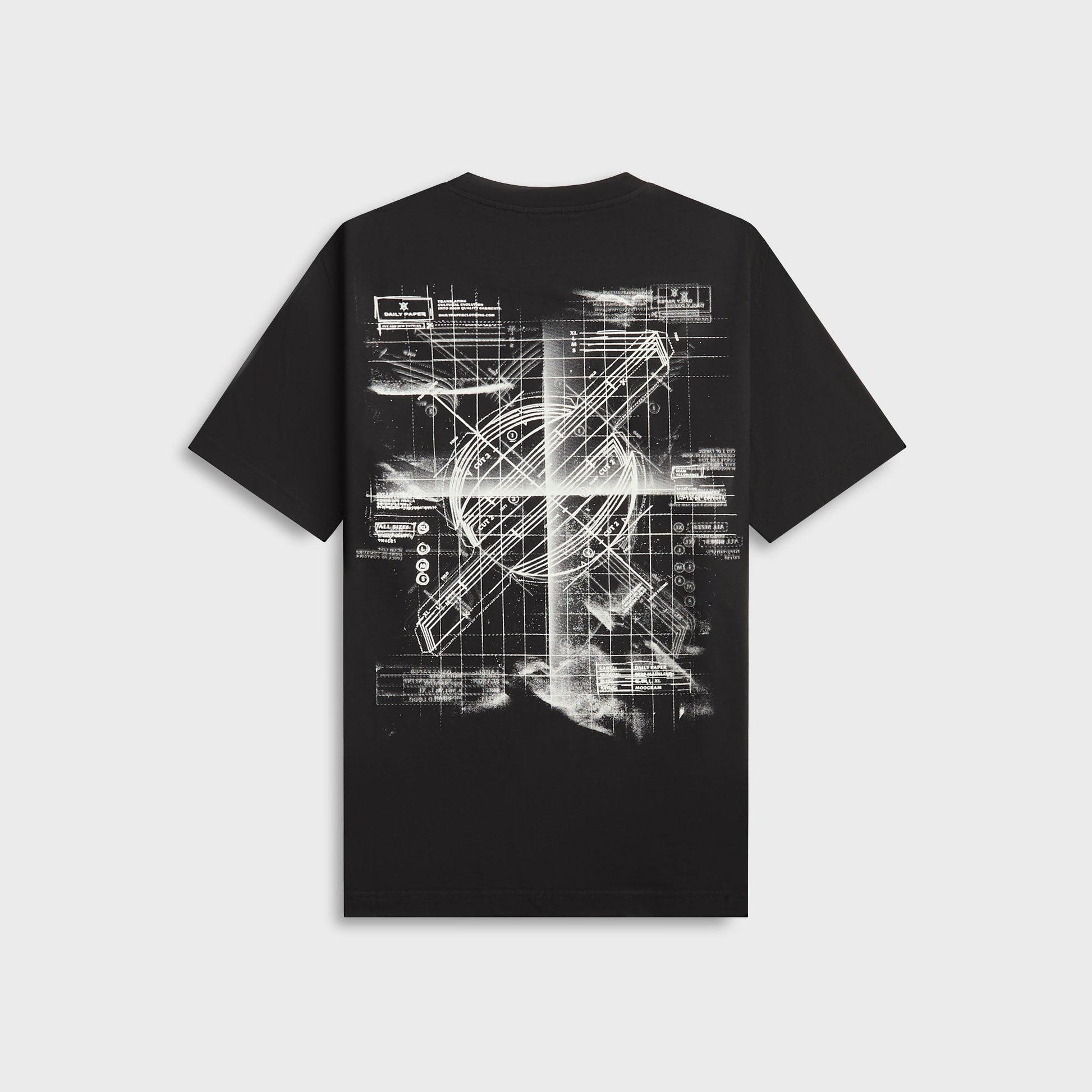 Men Kith Daily Paper Craft Tee - Black