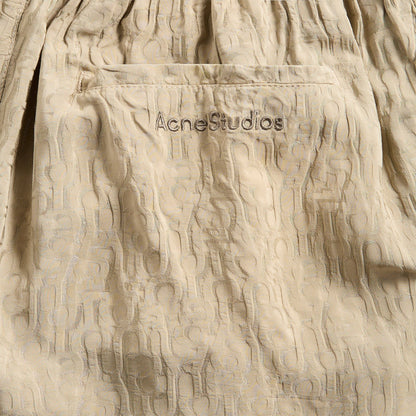 Men Kith Acne Studios Woven Shorts - Warm Grey