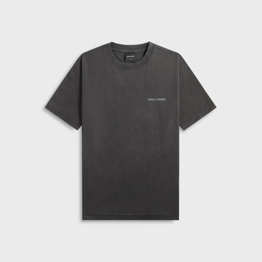 Men Kith Daily Paper Senses Tee - Washed Black
