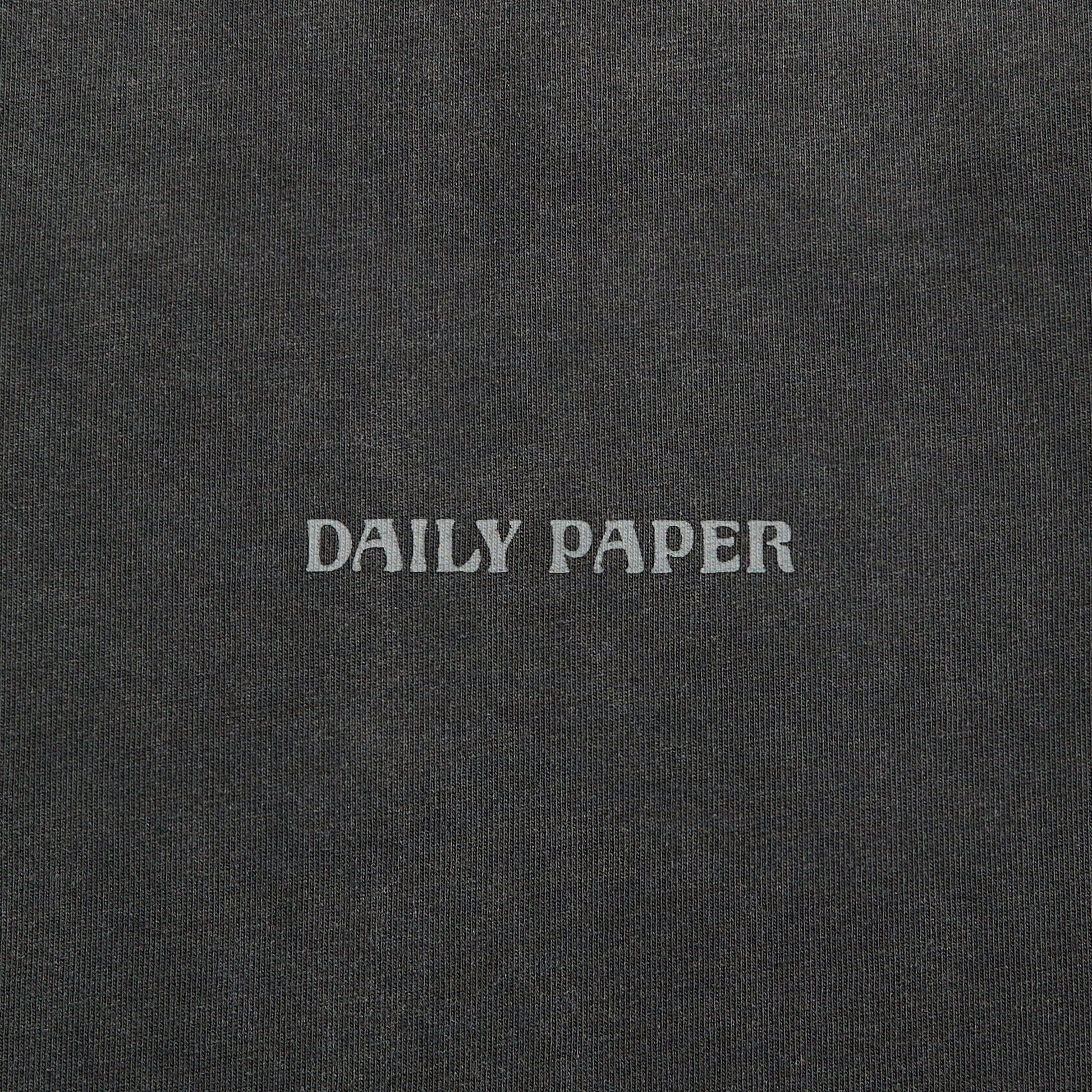 Men Kith Daily Paper Senses Tee - Washed Black