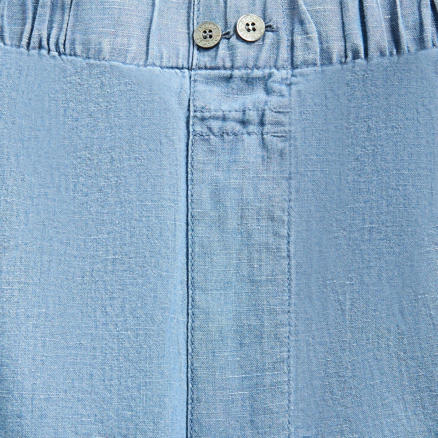 Men Kith Acne Studios Woven Shorts - Mid Blue