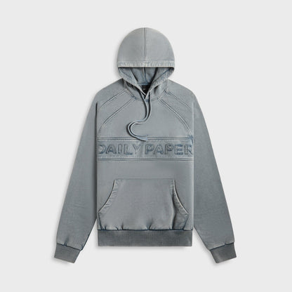 Men Kith Daily Paper Garment Wash Hoodie - Nacreous Clouds