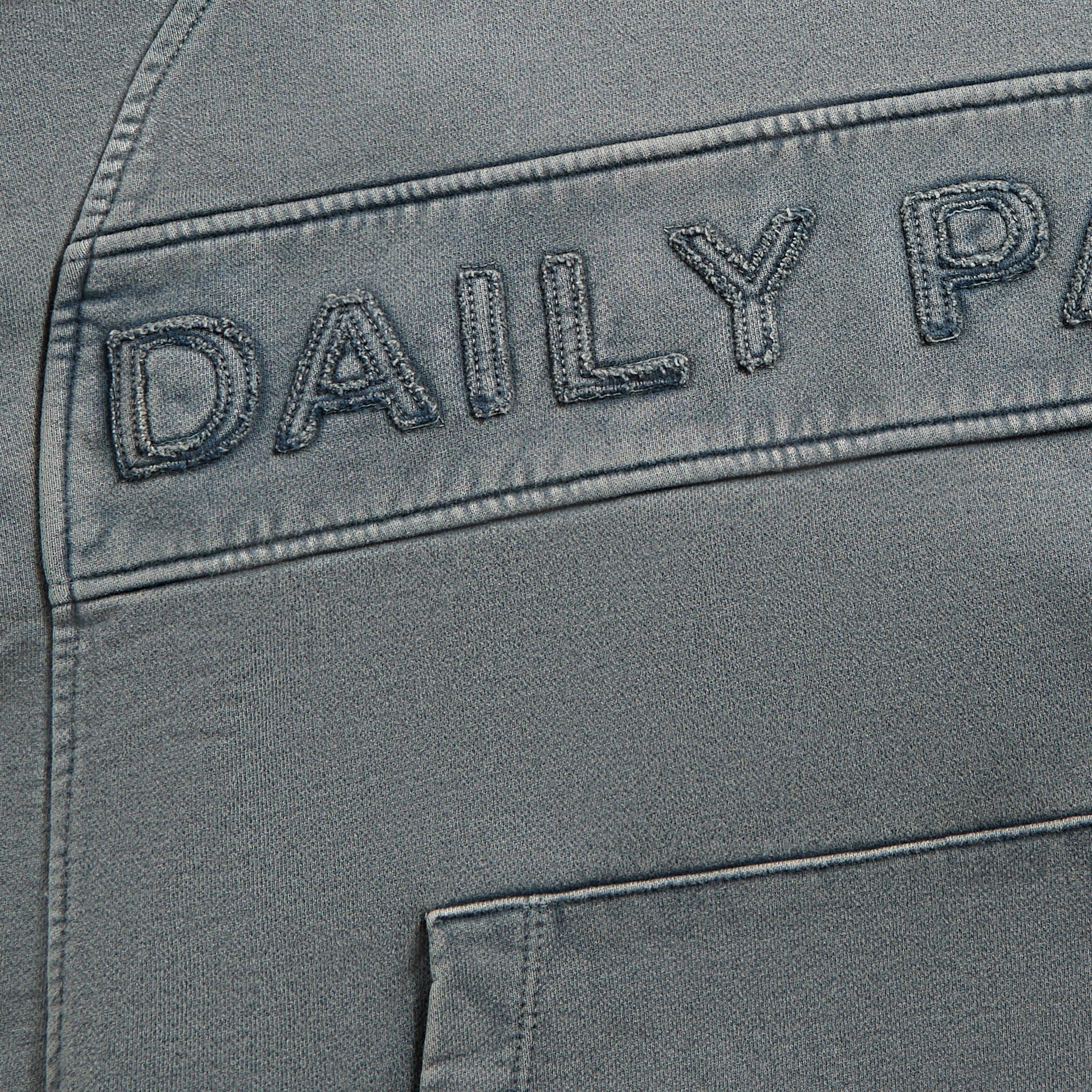 Men Kith Daily Paper Garment Wash Hoodie - Nacreous Clouds
