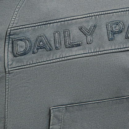 Men Kith Daily Paper Garment Wash Hoodie - Nacreous Clouds