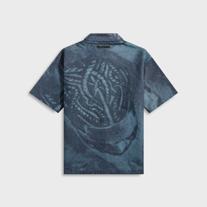 Men Kith Daily Paper Braids Denim Shirt - Multi-Colored