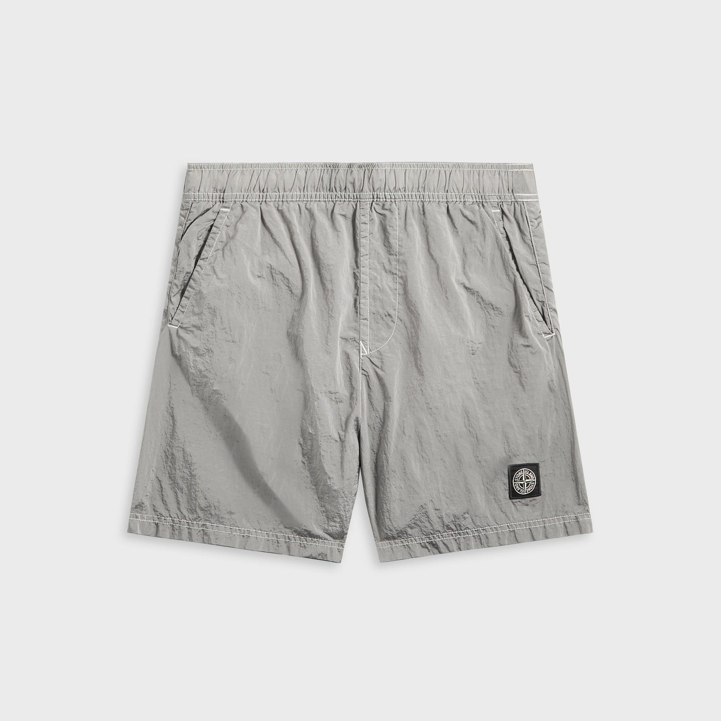 Men Kith Stone Island Nylon Metal Swim Short - Cielo