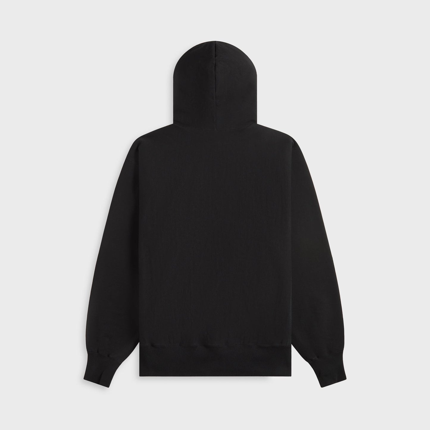 Men Kith Auralee Smooth Soft BD Sweat P/O Parka - Black
