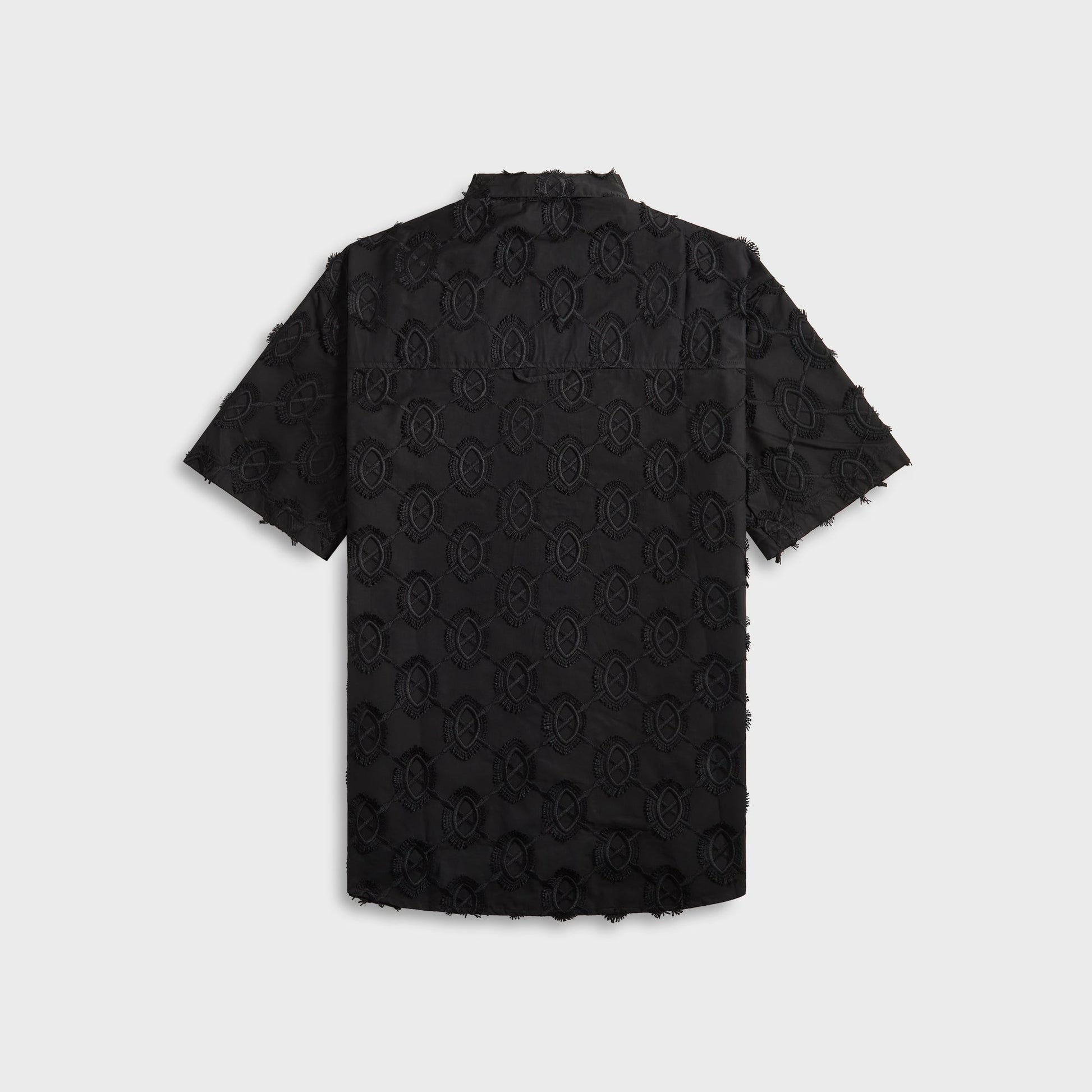 Men Kith Daily Paper Trophy Shield Shirt - Black
