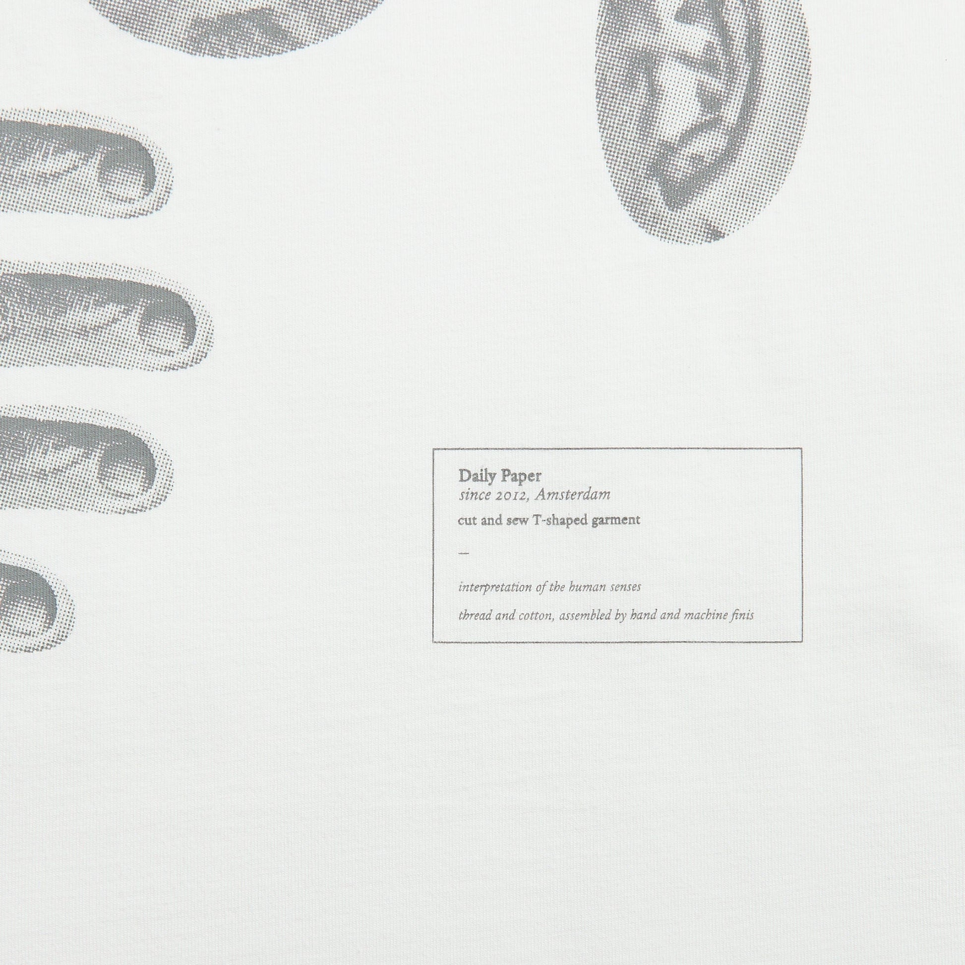 Men Kith Daily Paper Senses Tee - White