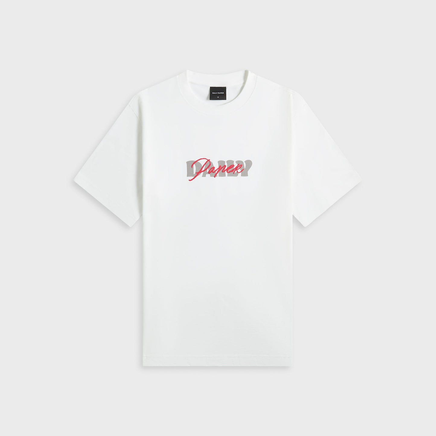 Men Kith Daily Paper Overwritten Tee - White