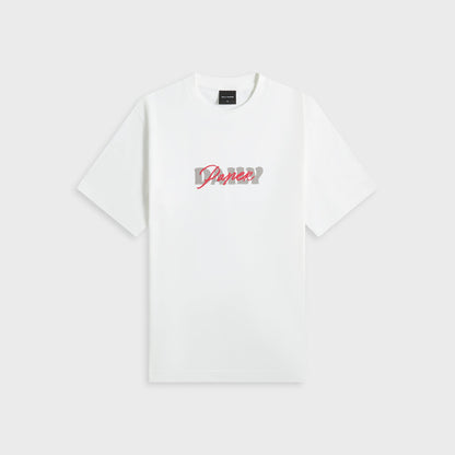 Men Kith Daily Paper Overwritten Tee - White