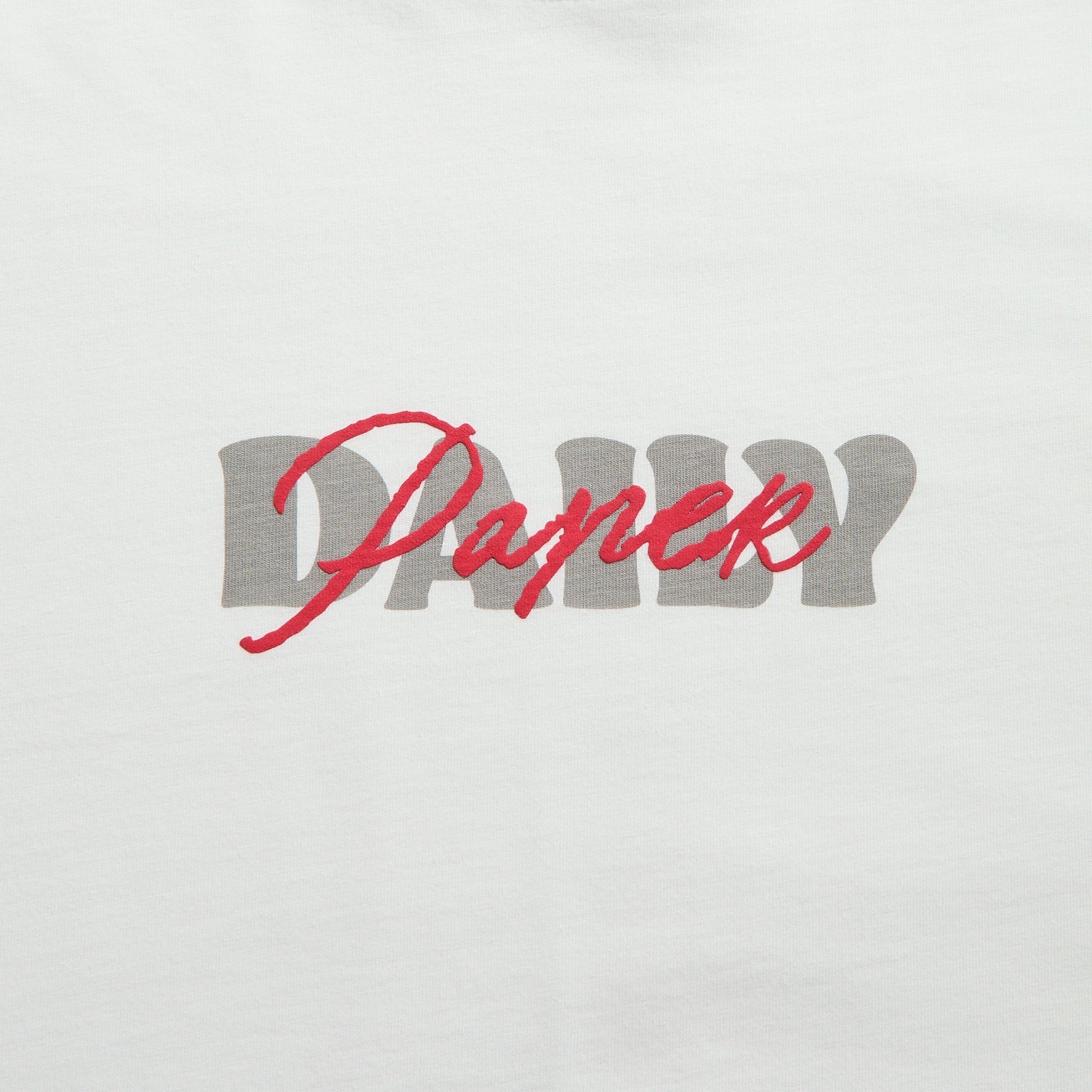 Men Kith Daily Paper Overwritten Tee - White