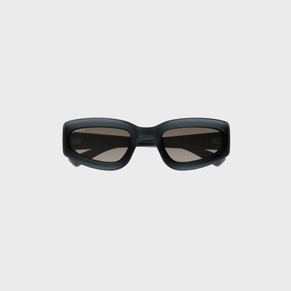 Women Kith Gucci Rectangle Frames - Grey