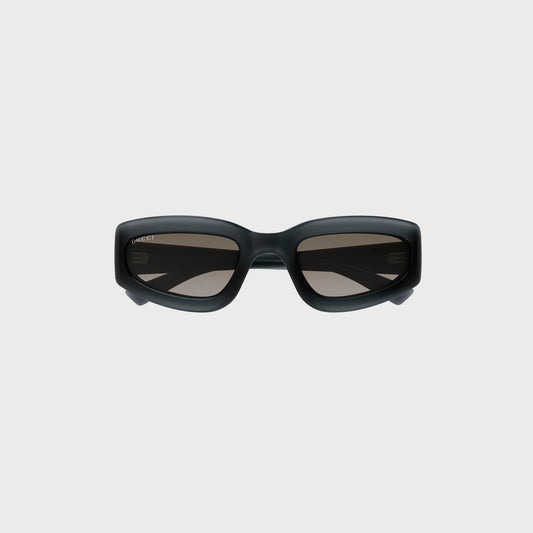 Women Kith Gucci Rectangle Frames - Grey