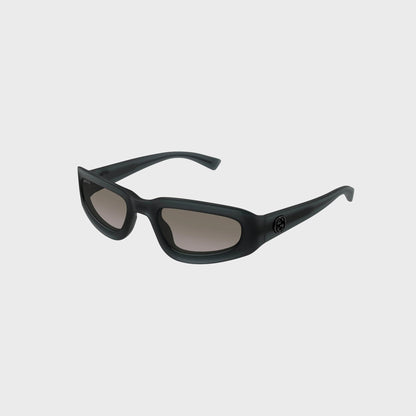 Women Kith Gucci Rectangle Frames - Grey