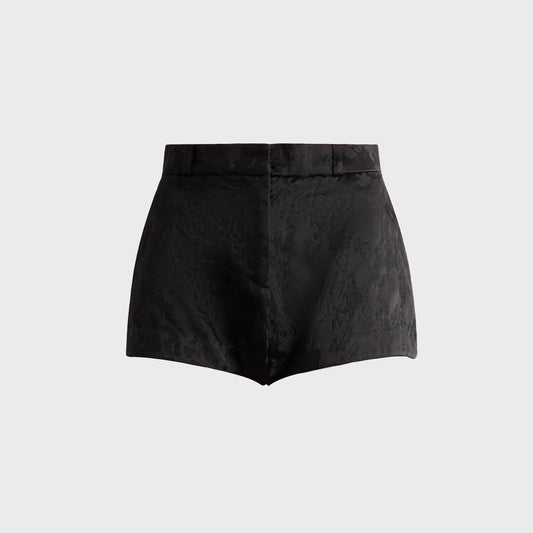 Women Kith Coperni Jacquard Shorts - Black
