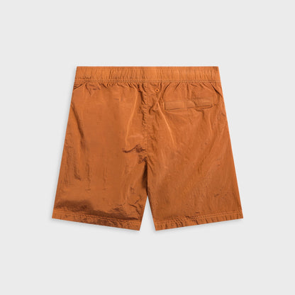 Men Kith Stone Island Nylon Metal Swim Short - Arancio