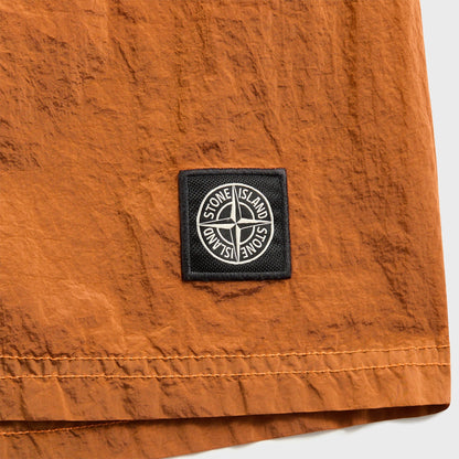 Men Kith Stone Island Nylon Metal Swim Short - Arancio