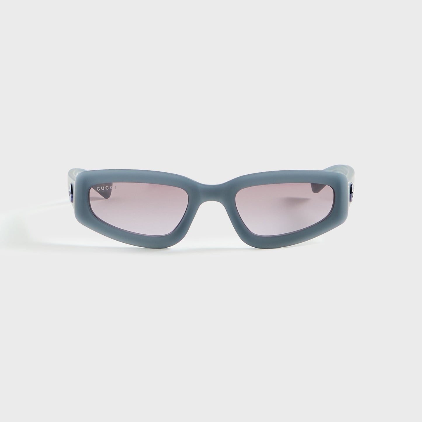 Men Kith Gucci Rectangle Frames - Grey