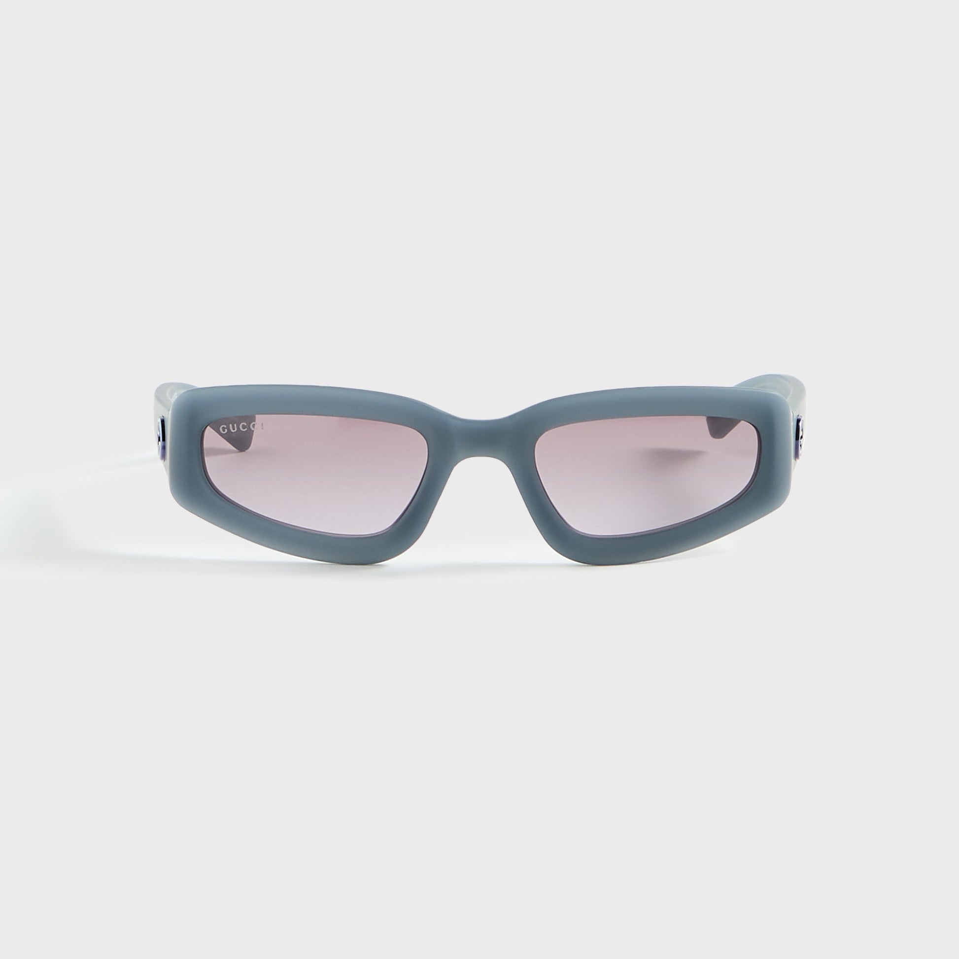 Men Kith Gucci Rectangle Frames - Grey