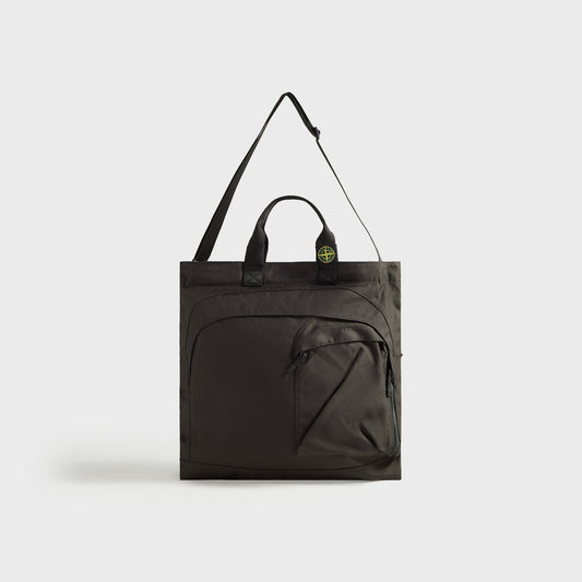 Men Kith Stone Island Tote Bag - Lead Grey