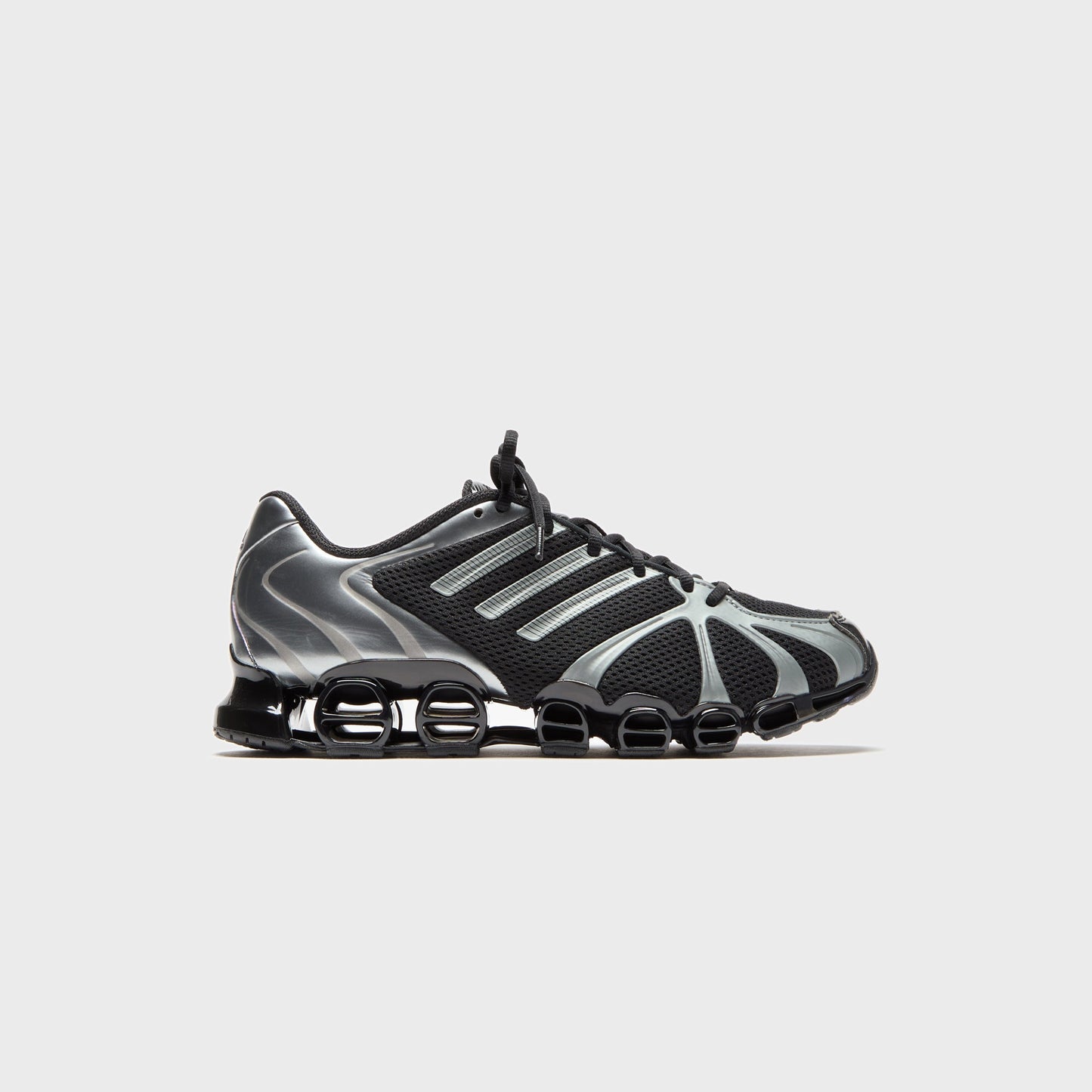 Women Kith adidas WMNS Mega Ghostride - Core Black / Iron Metallic / Core Black