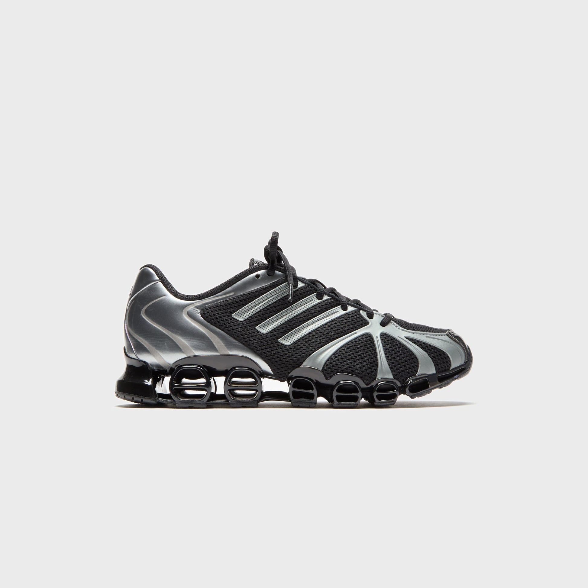 Women Kith adidas WMNS Mega Ghostride - Core Black / Iron Metallic / Core Black