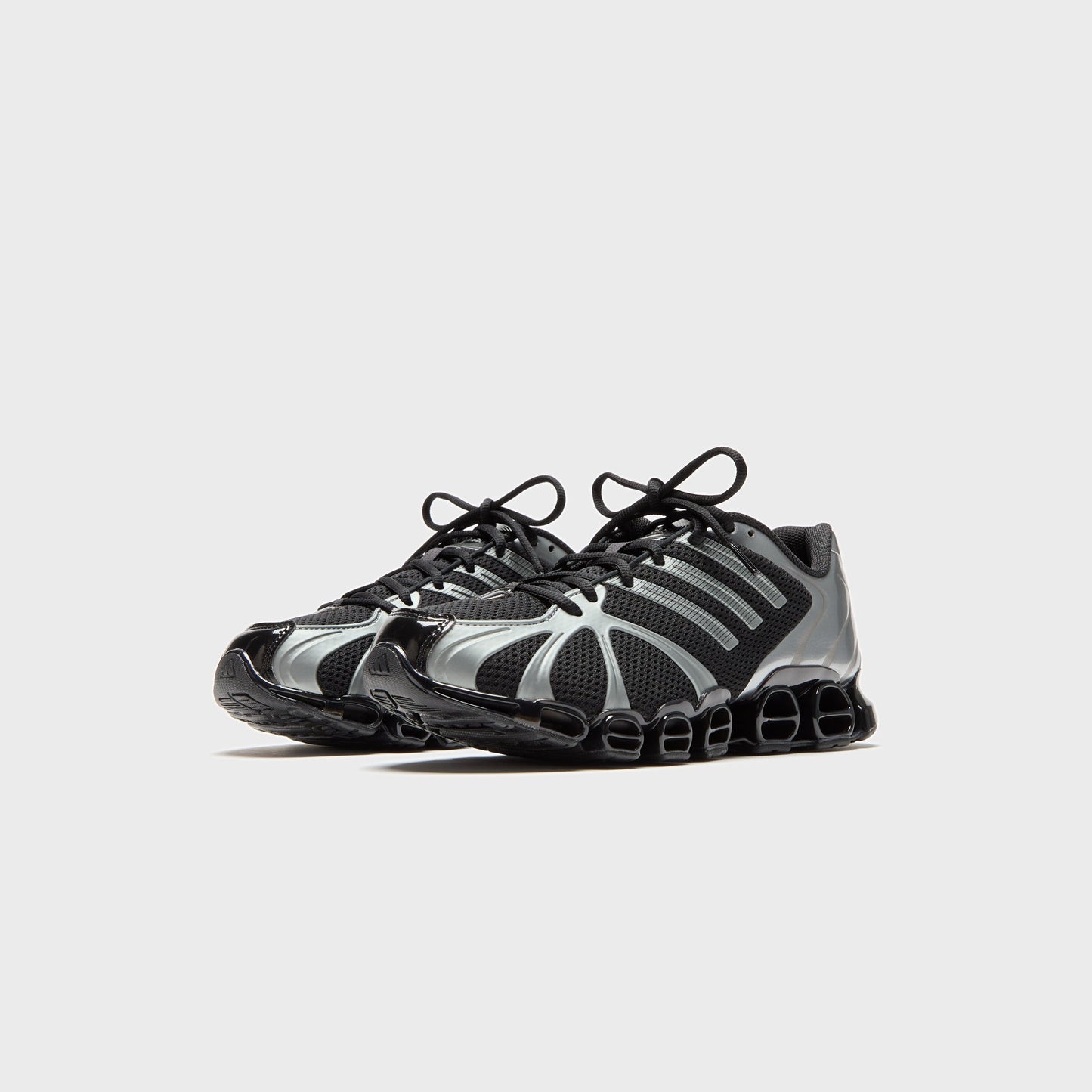 Women Kith adidas WMNS Mega Ghostride - Core Black / Iron Metallic / Core Black