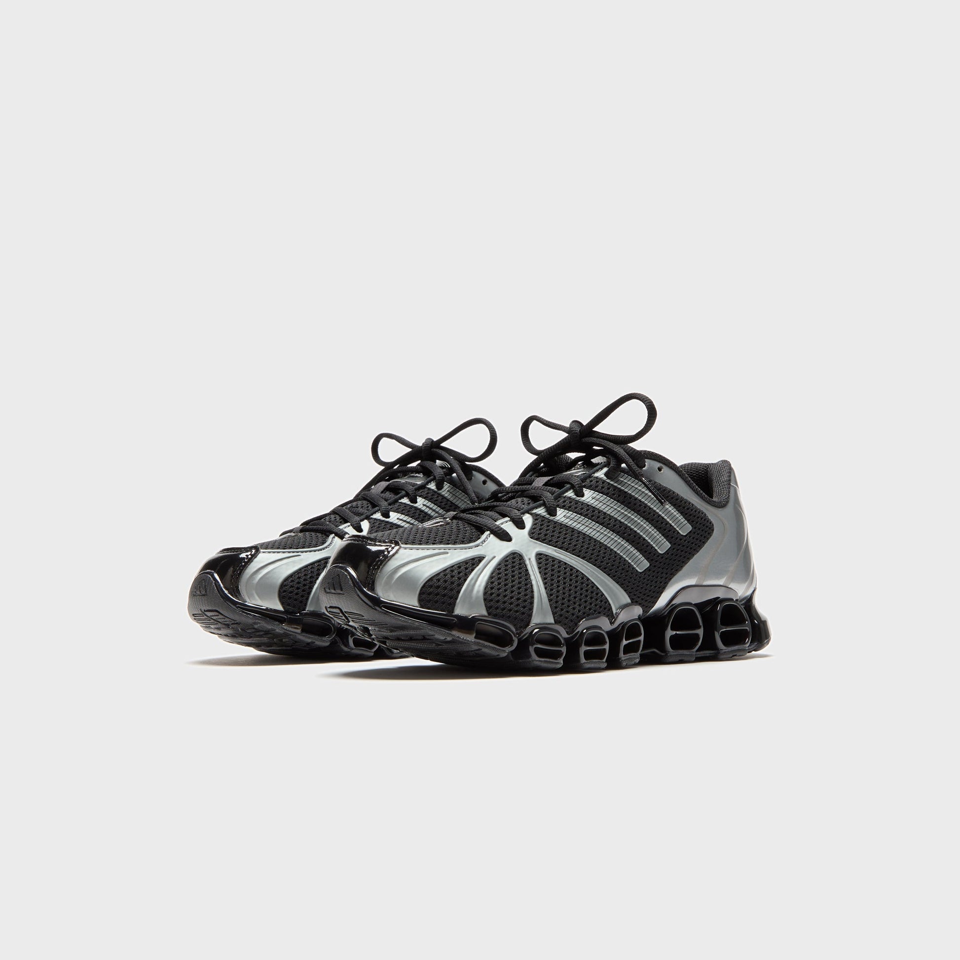 Women Kith adidas WMNS Mega Ghostride - Core Black / Iron Metallic / Core Black