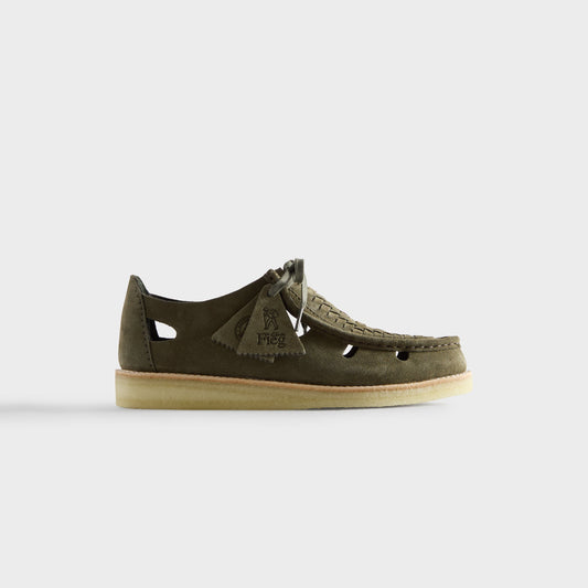 Men Kith 8th St by Ronnie Fieg for Clarks Originals Brixham - Olive Combi
