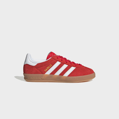 Kids Kith adidas Kids Gazelle Indoor - Better Scarlet / White / Gum 2