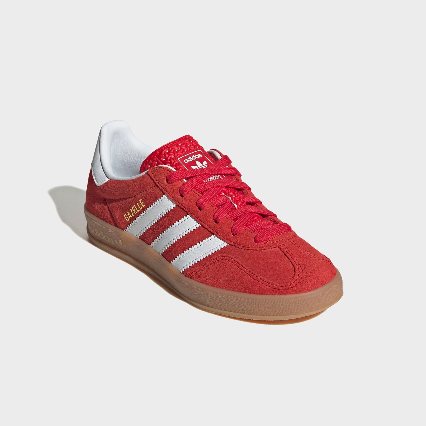 Kids Kith adidas Kids Gazelle Indoor - Better Scarlet / White / Gum 2