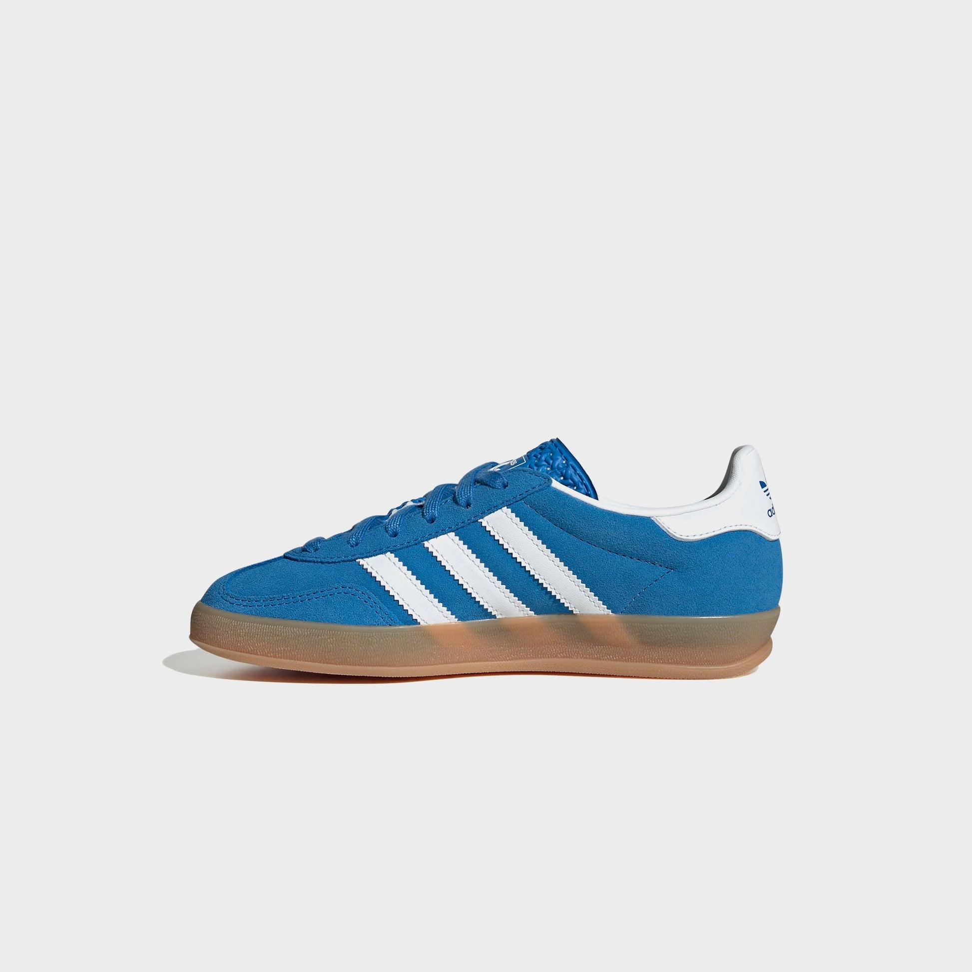 Kids Kith adidas Kids Gazelle Indoor - Bluebird / White / Gum 2