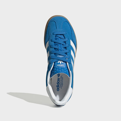 Kids Kith adidas Kids Gazelle Indoor - Bluebird / White / Gum 2