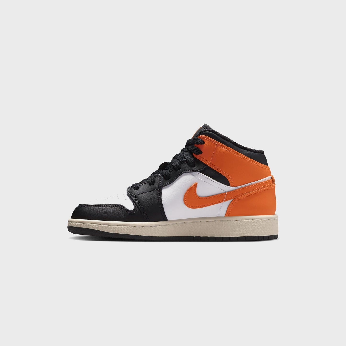 Kids Kith Jordan GS Air Jordan 1 Mid - Starfish / Black / White / Sail