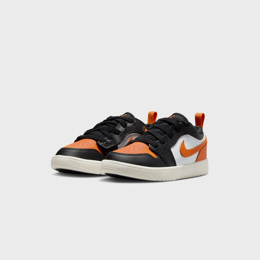 Kids Kith Jordan PS 1 Low ALT - Black / Starfish / White / Sail