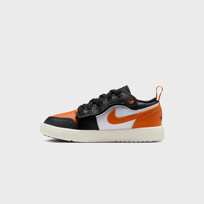 Kids Kith Jordan PS 1 Low ALT - Black / Starfish / White / Sail