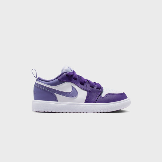Kids Kith Jordan PS 1 Low ALT - Court Purple / Dusty Amethyst / White